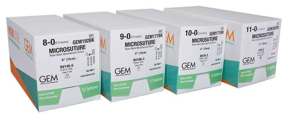 Four boxes labeled 